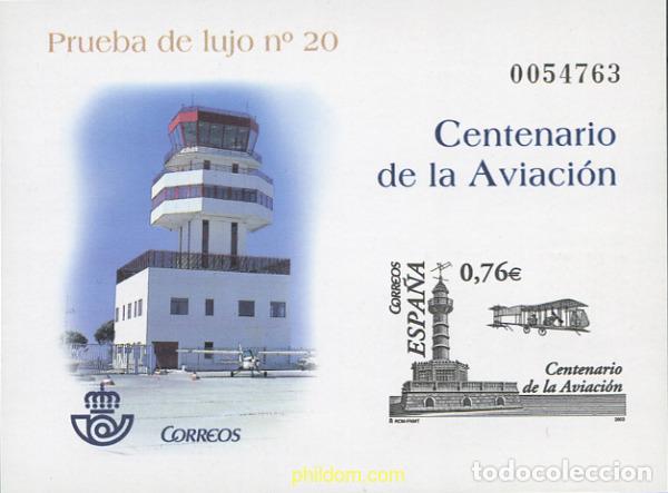 Sellos: 224522 MNH ESPA&Ntilde;A 2003 100 ANIVERSARIO DEL PRIMER VUELO DE LOS HERMANOS WRIGHT