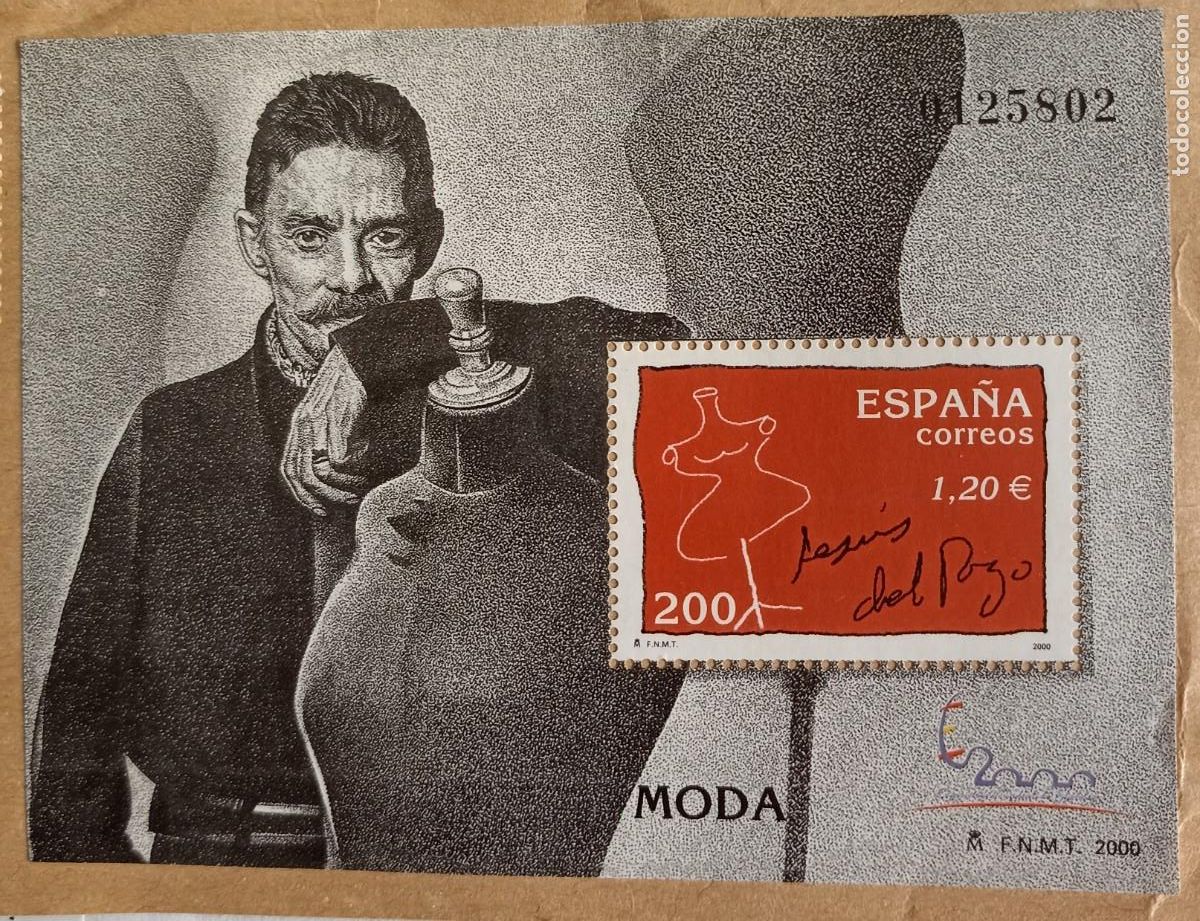 Sellos: Ed. 3759. Moda. Jes&uacute;s del Pozo. HB. Nuevo