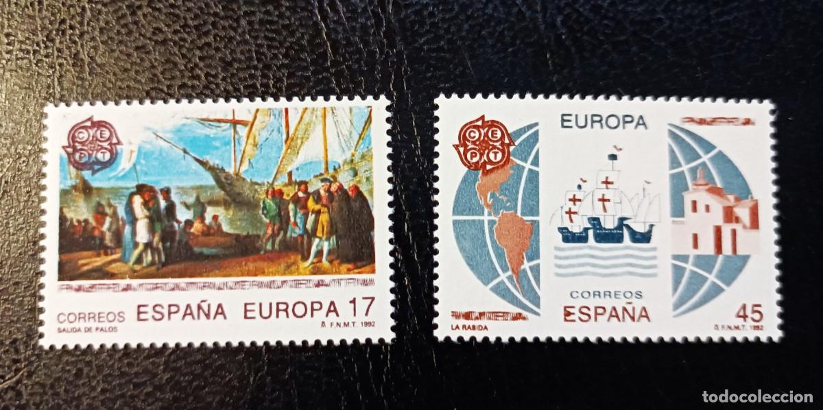 Sellos: Sellos nuevos. Europa 1992. Serie completa. 5 de Mayo de 1992. Edifil 3196/3197.