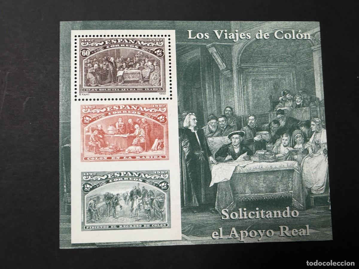 Sellos: ESPA&Ntilde;A, 1992. EDIFIL 3205. 500 ANIV. DESCUBRIMIENTO AMERICA POR COLON. NUEVO. SIN FIJASELLOS