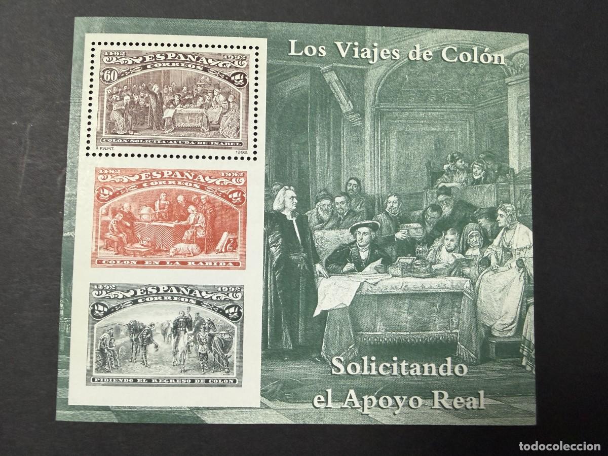 Sellos: ESPA&Ntilde;A, 1992. EDIFIL 3205. 500 ANIV. DESCUBRIMIENTO AMERICA POR COLON. NUEVO. SIN FIJASELLOS