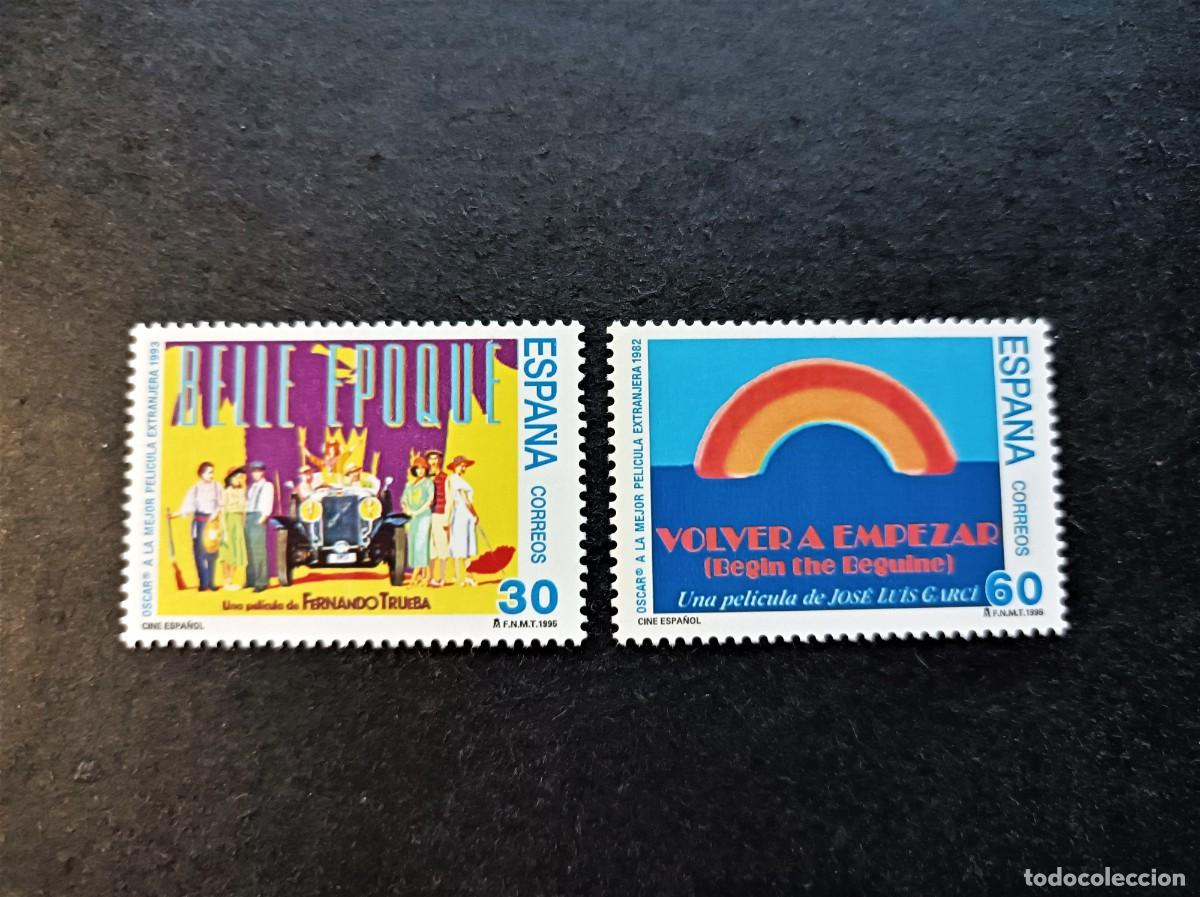 Sellos: Sello nuevo. Cine Espa&ntilde;ol. Serie completa. 20 de Enero de 1995. Edifil 3336/2337