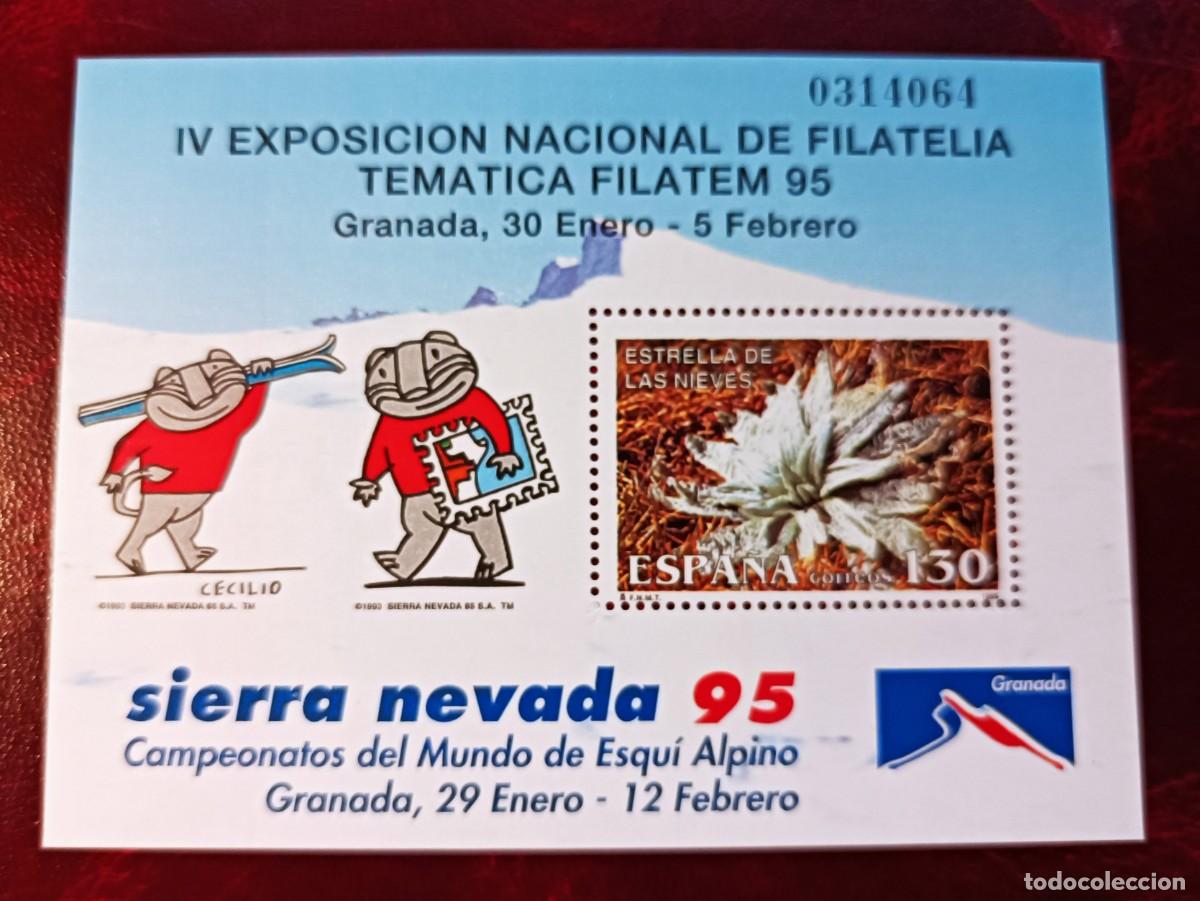 Sellos: Sello nuevo. IV Exposici&oacute;n Filatelia Filatem&acute;95. 30 de Enero de 1995. Edifil SH3340.