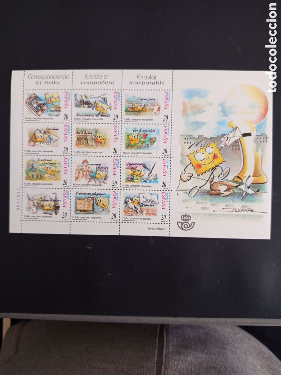 Sellos: Espa&ntilde;a, 1999. Correspondencia Epistolar: el sello. Edifil 3665/76. Pedido m&iacute;nimo 3 &euro;. Ver fotos.