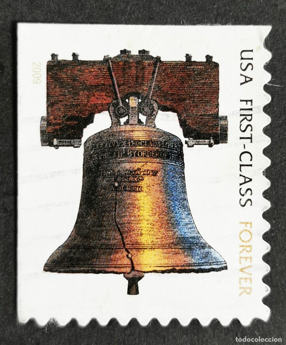 Sellos: Sello Estados Unidos U.S.A.2009, Campana de la Libertad &rdquo;Para siempre&rdquo;, Michel US USA982