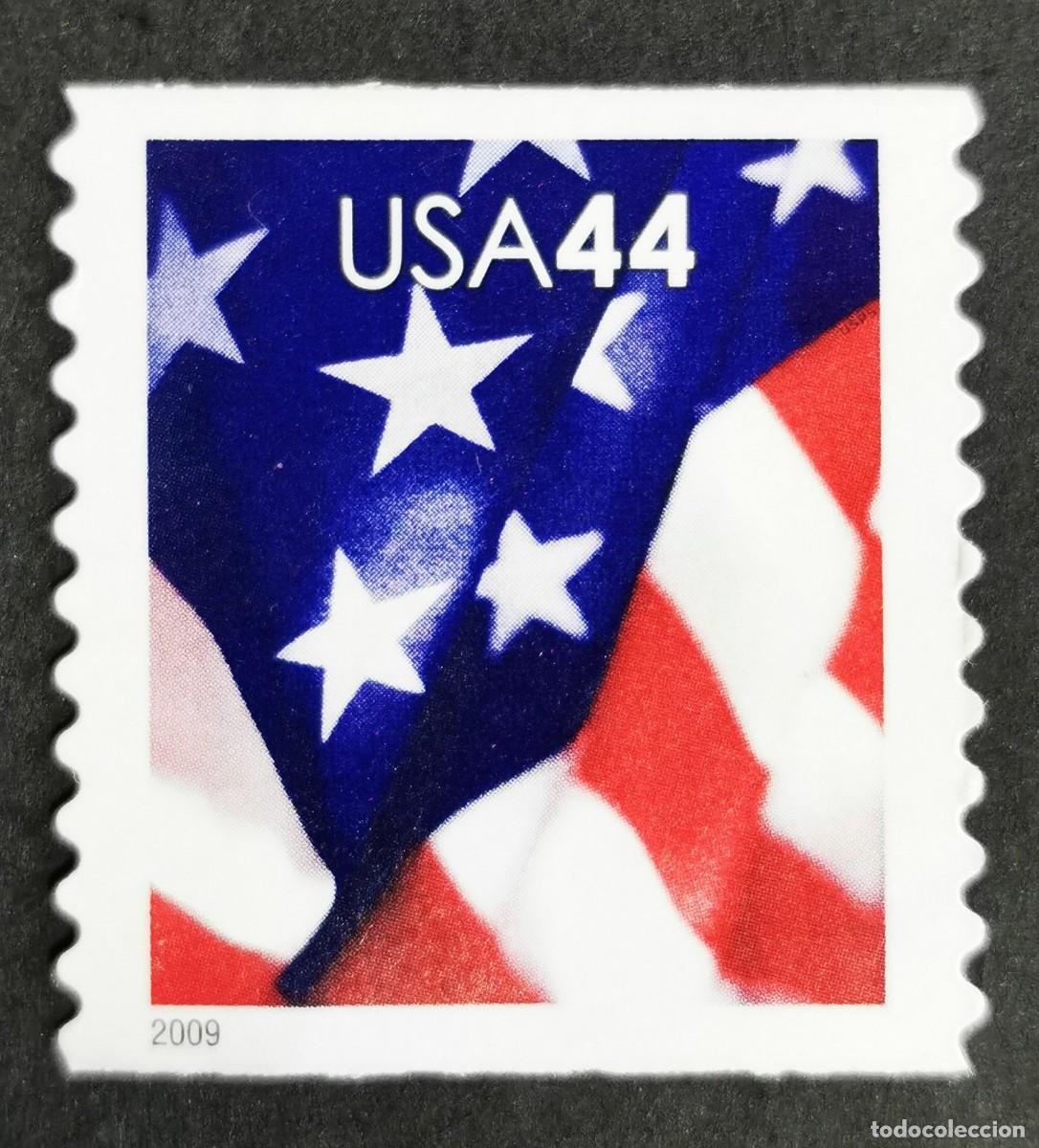 Sellos: Sello Estados Unidos U.S.A.2009,Bandera estadounidense, 44 &cent; Michel US 4489