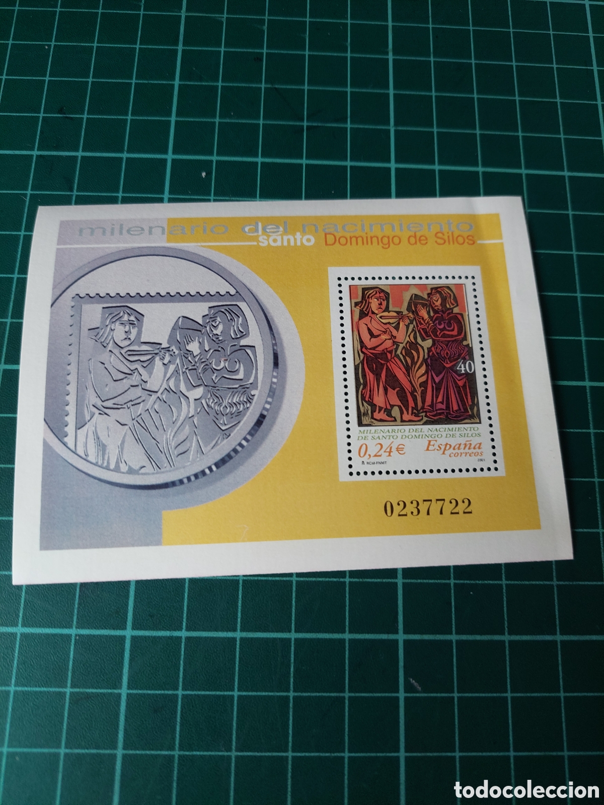 Sellos: MONASTERIO SILOS MILENARIO EDIFIL 3819 NUEVOS RELIGI&Oacute;N ARTE A&Ntilde;O 2000 ESPA&Ntilde;A