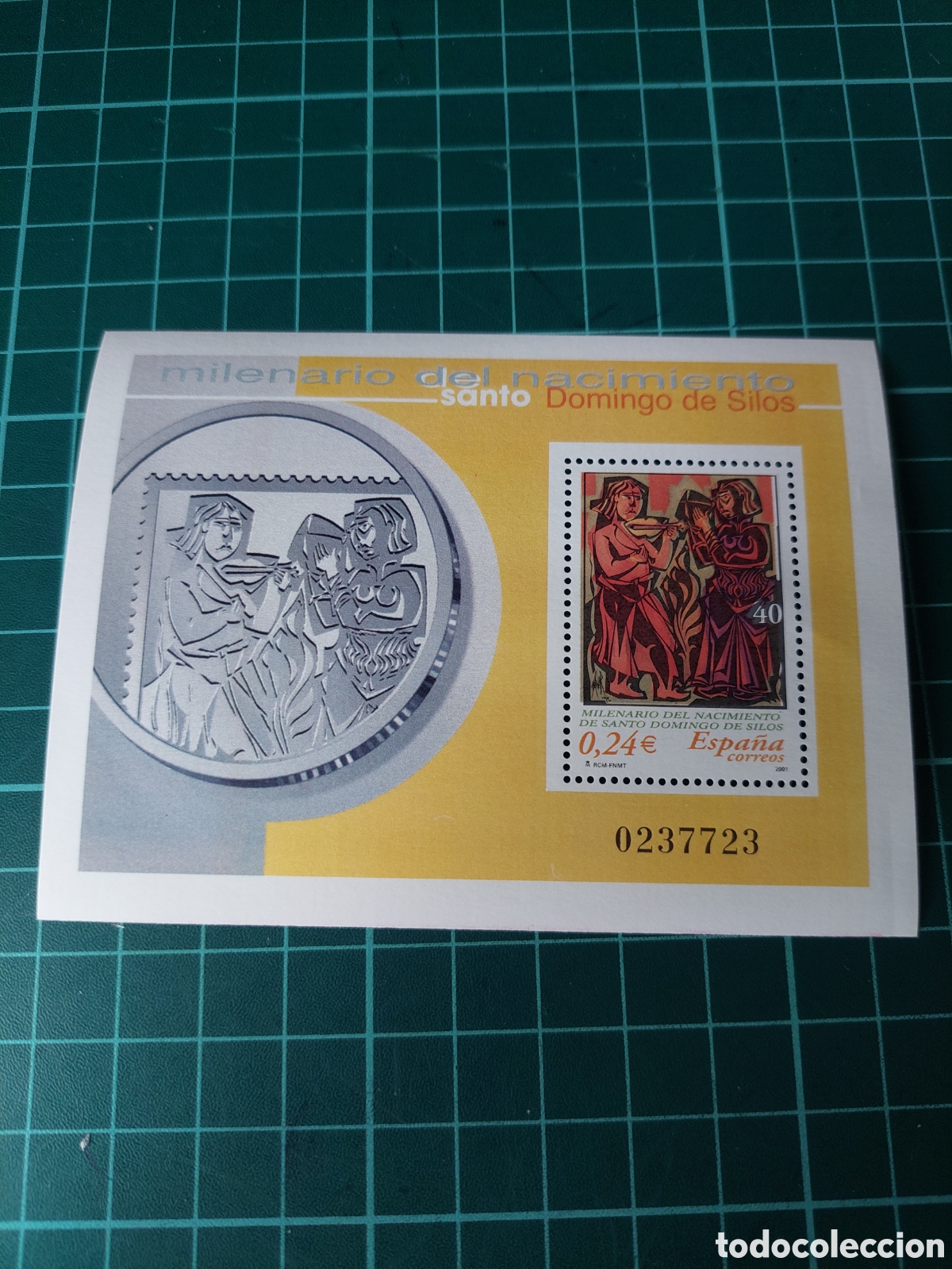 Sellos: 2000 Espa&ntilde;a monasterio silos milenario edifil 3819 arte,religi&oacute;n historia