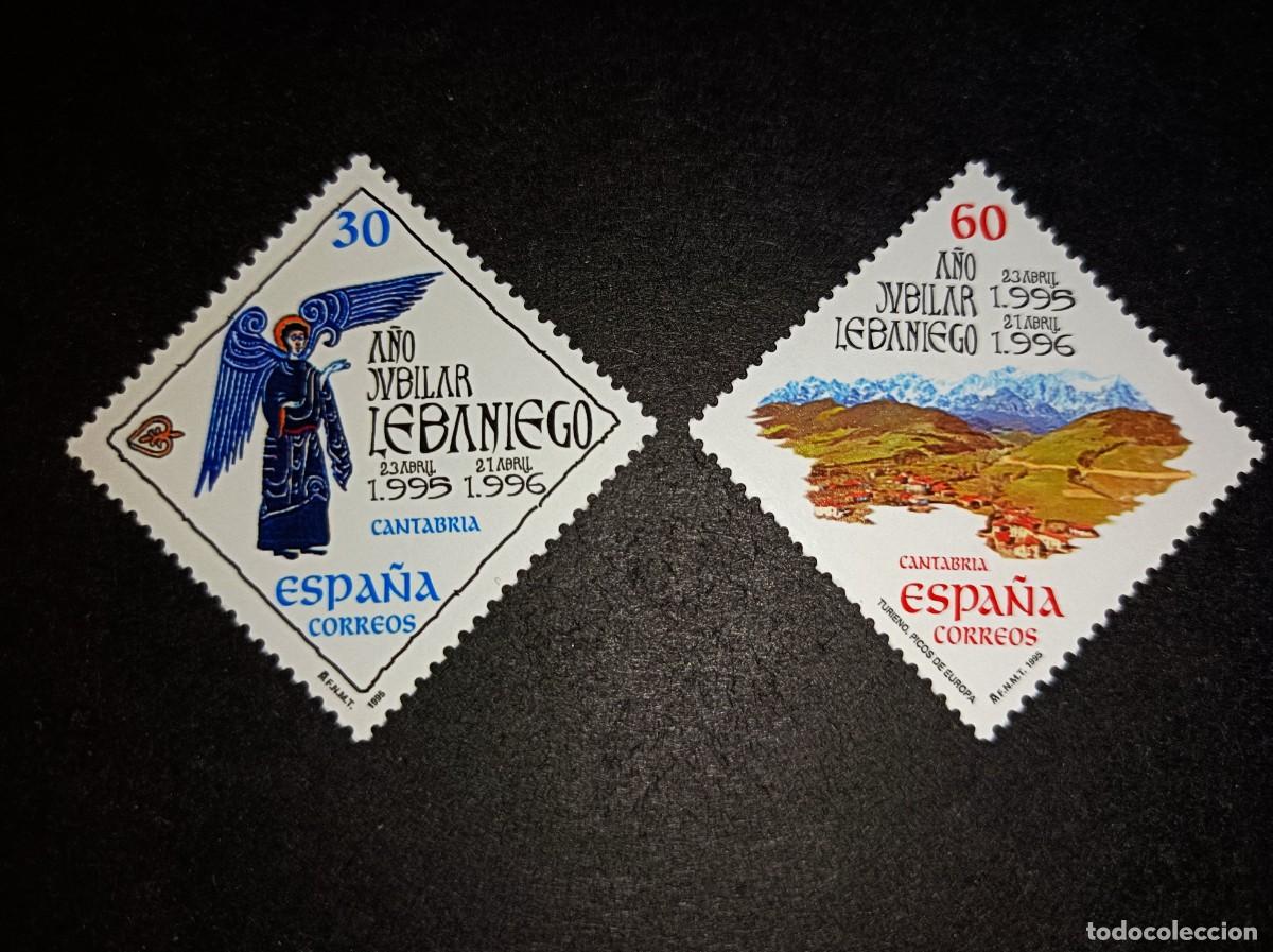 Sellos: Sellos nuevos. A&ntilde;o Jubilar Lebaniego. Serie completa. 21 de Abril 1995. Edifil 3354/3355