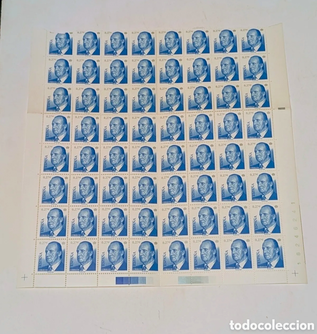 Sellos: Sellos Espa&ntilde;a. Serie B&aacute;sica Rey Juan Carlos. Sellos de 0.27 euros. 2004. EDIFIL 4049