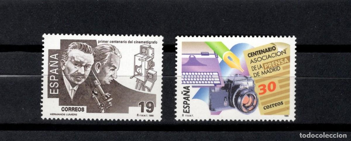 Sellos: Sellos nuevos. Efemerides. Serie completa. 15 mayo 1995. Edifil 3362/63.