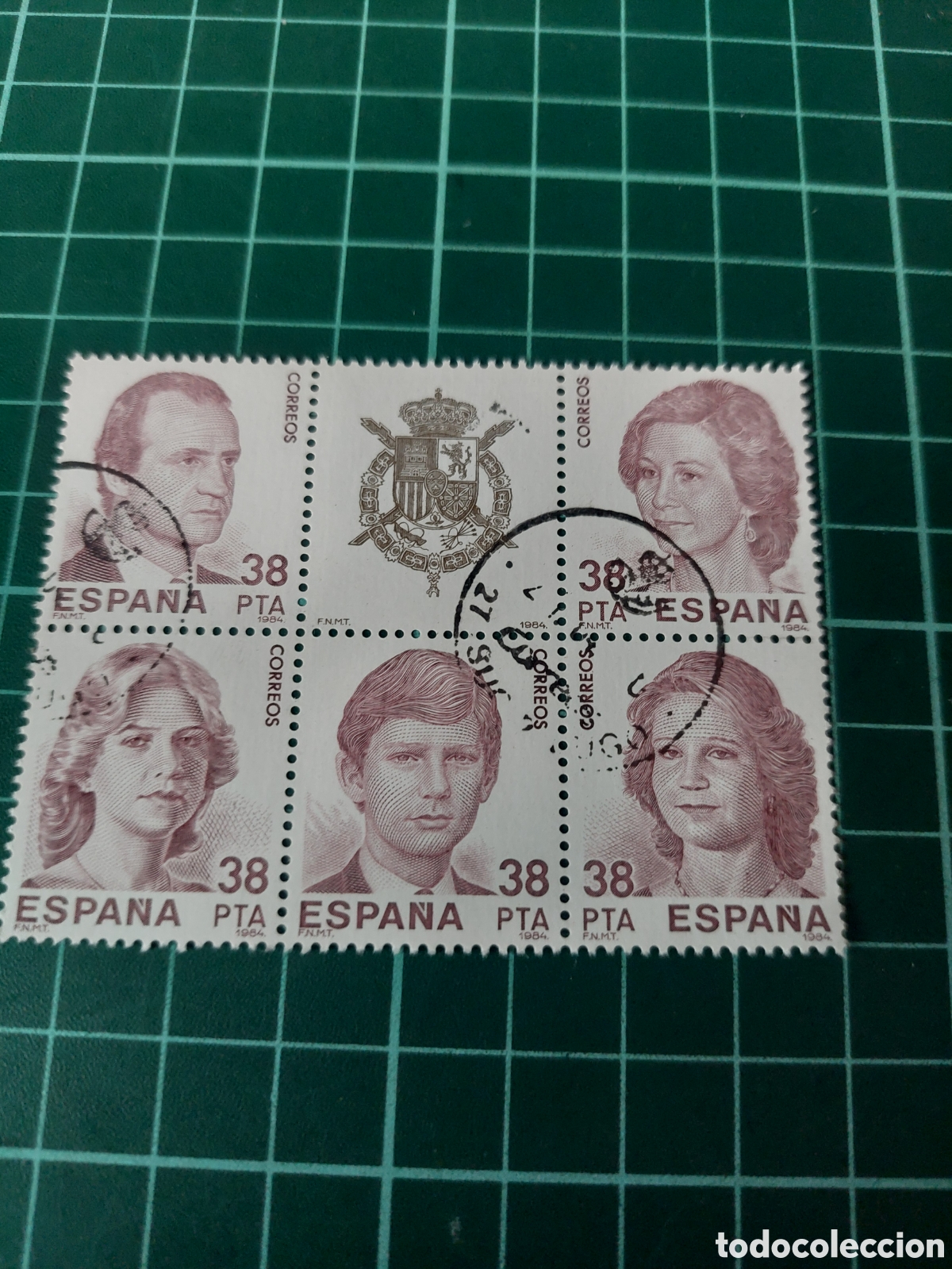 Sellos: USADOS LUJO EDIFIL 2754 1984 FAMILIA REAL ESPA&Ntilde;OLA