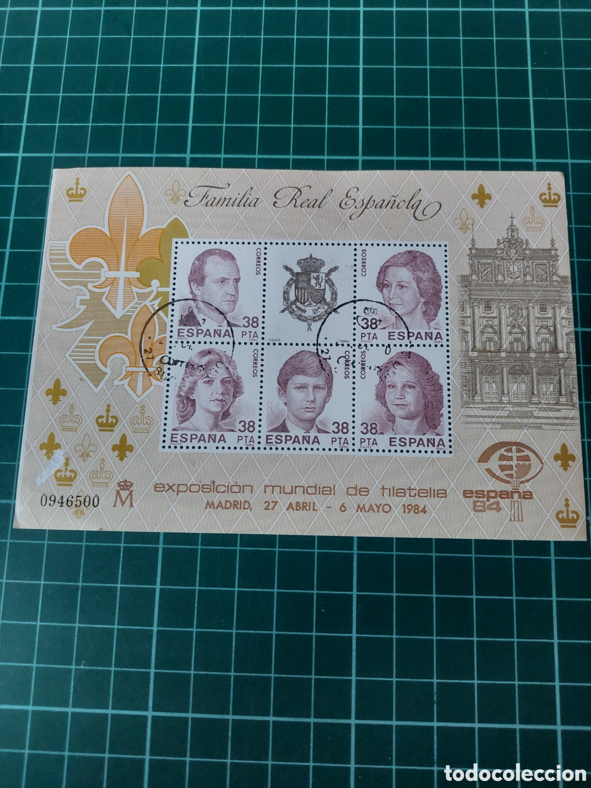 Sellos: EDIFIL 2754 USADOS LUJO FAMILIA REAL ESPA&Ntilde;OLA 1984 EXPOSICI&Oacute;N FILAT&Eacute;LICA MADRID