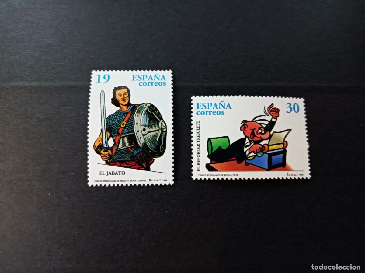 Sellos: Sellos nuevos. Comics. Serie completa. 10 de Mayo de 1996. Edifil 3435/36.