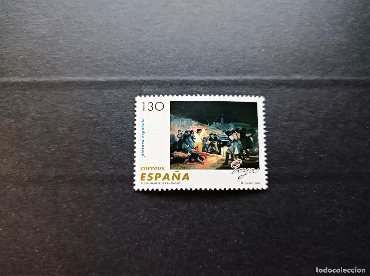 Sellos: Sello nuevo. P. Espa&ntilde;ola. Goya. El 3 Mayo 1808 en Madrid. 31 de Mayo de 1996. Edifil 3440.