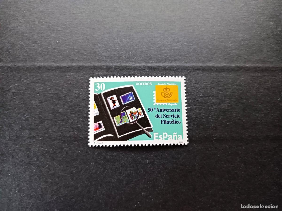 Sellos: Sello nuevo. 50 Aniversario Servicio Filatelico de Correos. 4 Junio n1996. Edifil 3441.