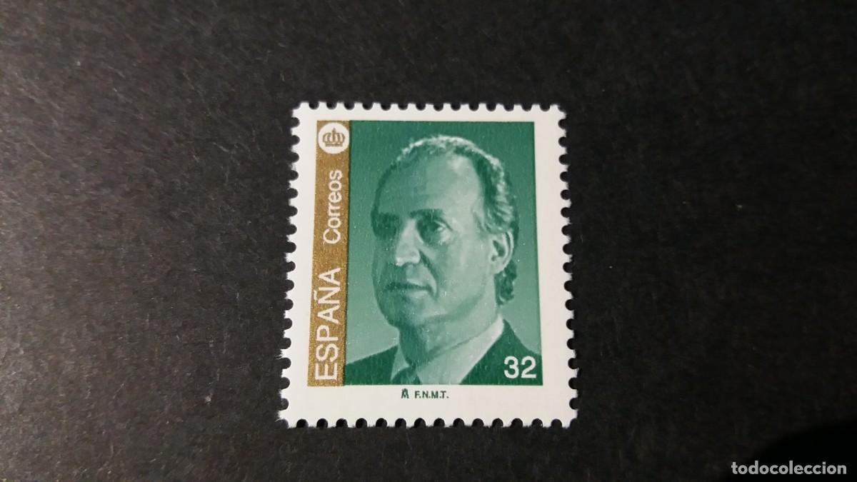 Sellos: Sello nuevo. Serie B&aacute;sica Juan Carlos. Sello de 32 Pesetas.27 de Enero 1997. Edifil 3468.
