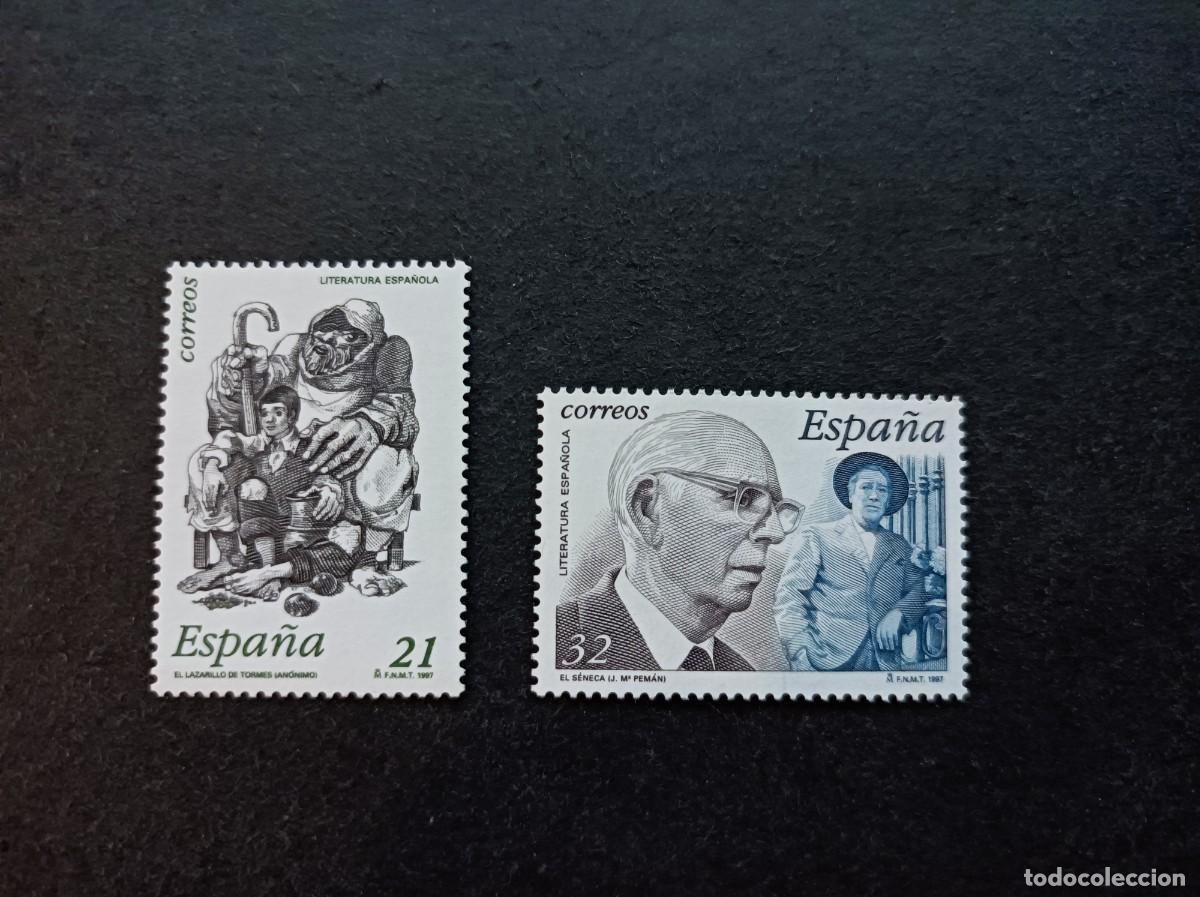 Briefmarken: Sellos nuevos. Personajes de Ficci&oacute;n. Serie completa. 8 Mayo 1997. Edifil 3483/3484.