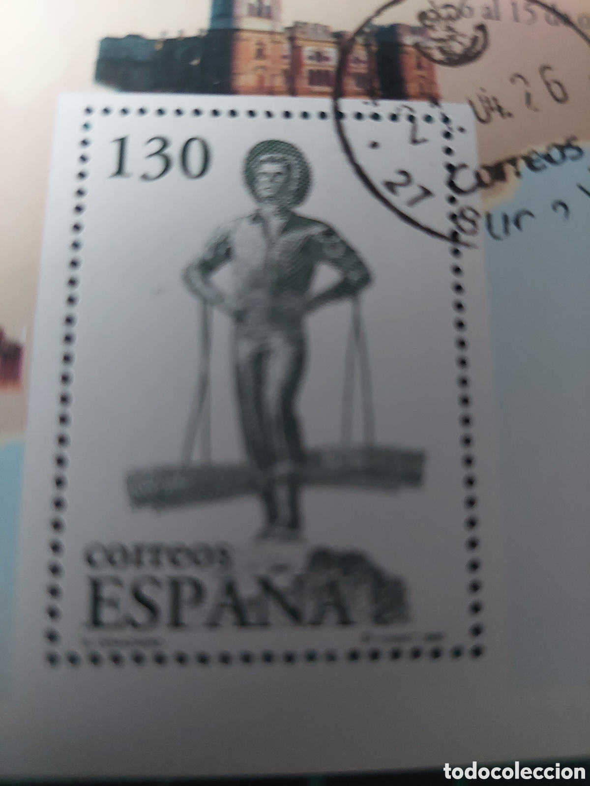 Sellos: 1995 EDIFIL 95 EXPOSICI&Oacute;N FILAT&Eacute;LICA NACIONAL EL CENANCHERO OFICIO ARQUITECTURA FARO