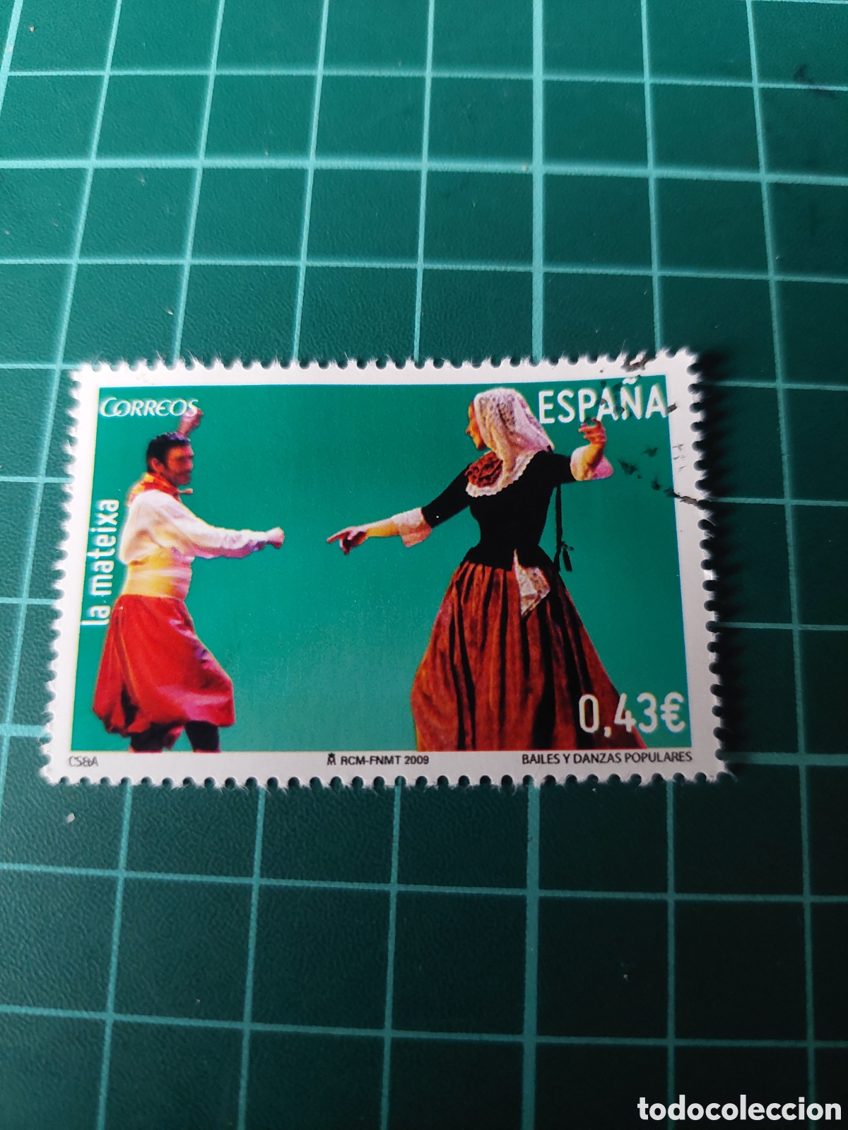 Sellos: 2009 EDIFIL 4490 solicita faltas usados nuevos Bailes y danzas populares mateixa moda m&uacute;sica
