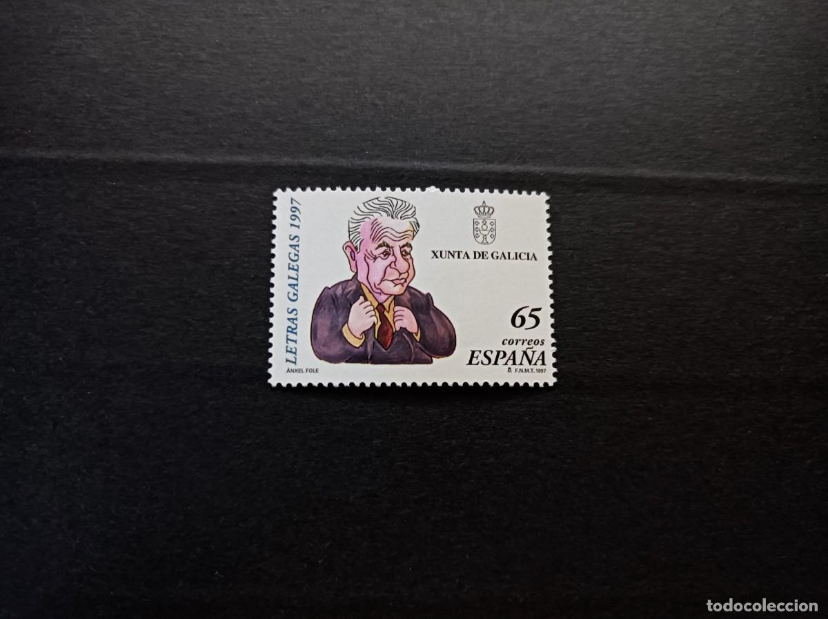Sellos: Sello nuevon. Dia de las Letras Gallegas. Anxel Fole. 17 Mayo 1997. Edifil 3485.