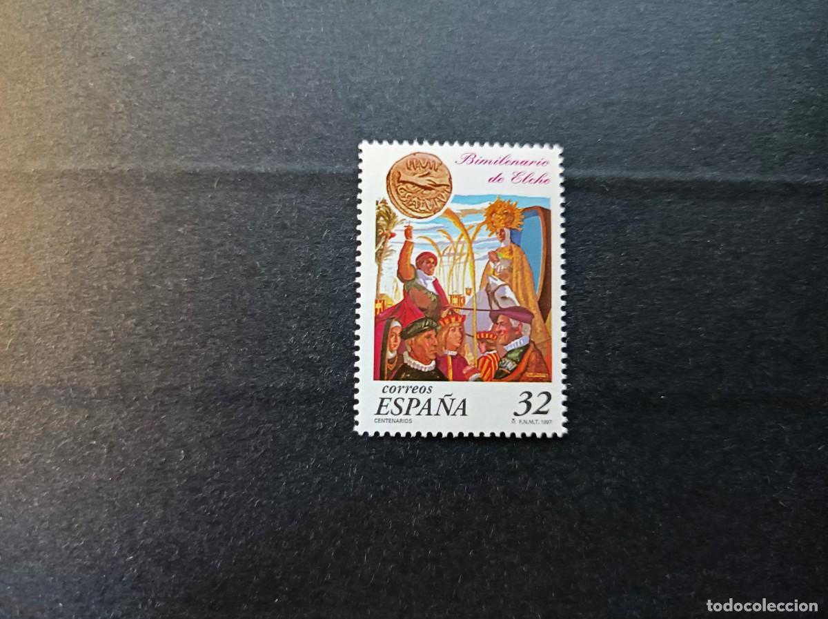Sellos: Sello nuevo. Centenarios. Bimilenario de Elche. 24 de Julio1997. Edifil 3499.
