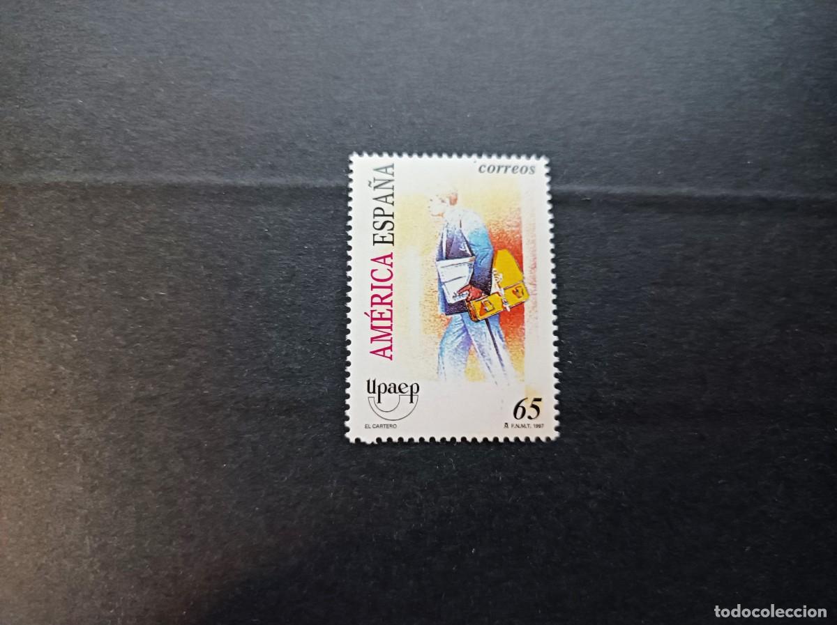 Sellos: Sello nuevo. America. UPAEP. Cartero. 10 de Octubre 1997. Edifil 3513.