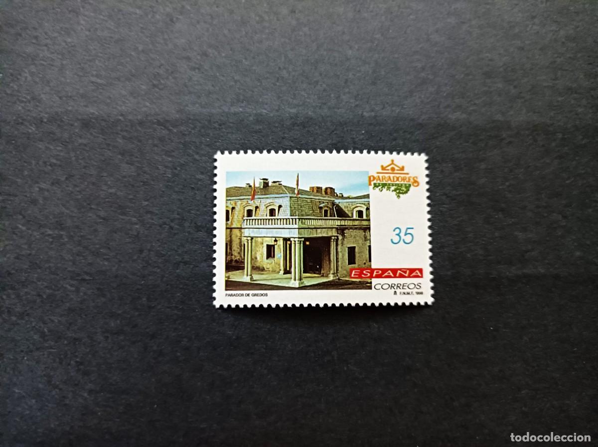 Sellos: Sello nuevo. Paradores de Turismo. Parador de Gredos. 12 Marzo 1998. Edifil 3533.