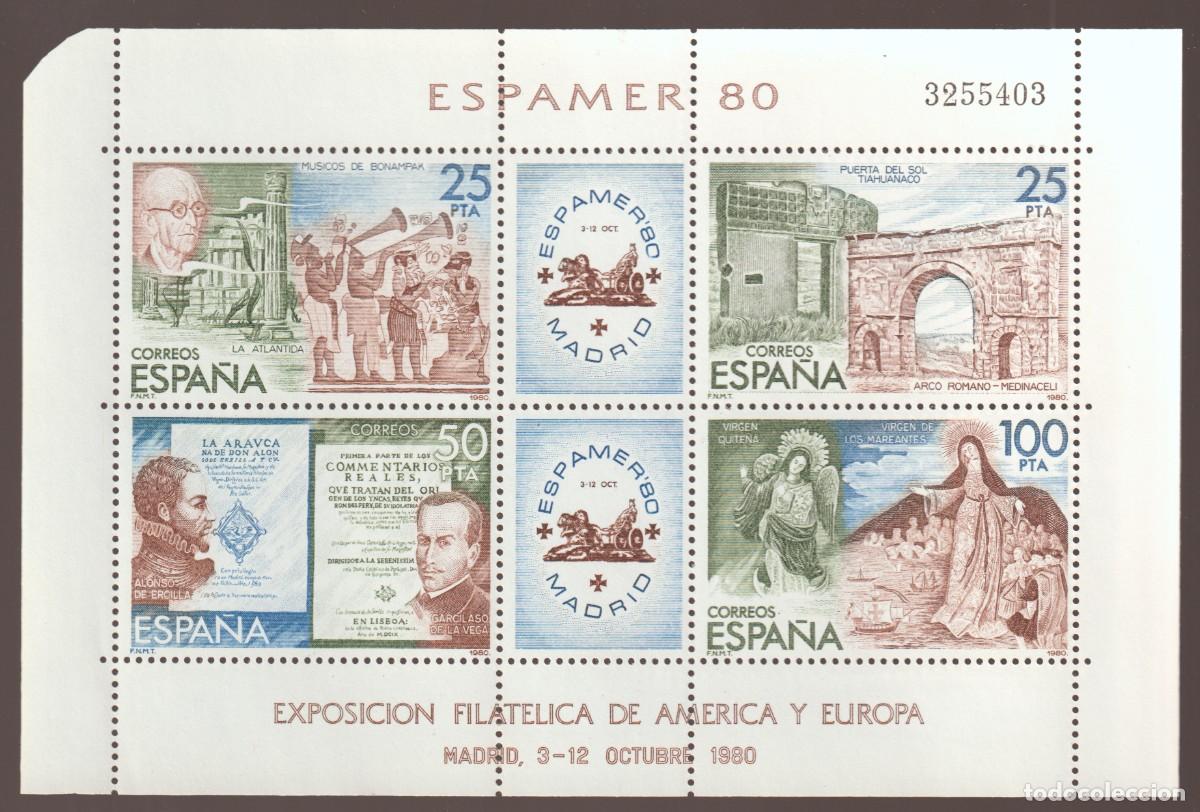 Sellos: Espa&ntilde;a Spain 1980 - Edifil 2583 mnh**