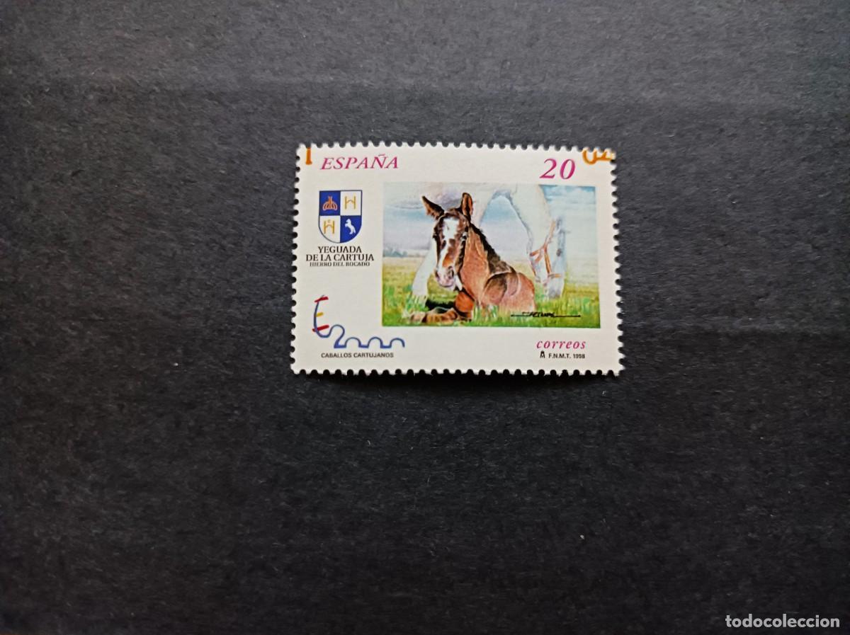 Sellos: Sello nuevo. Exposicion Mundial filatelia Espa&ntilde;a 2000. 29 de Diciembre 1998. Edifil 3608A .