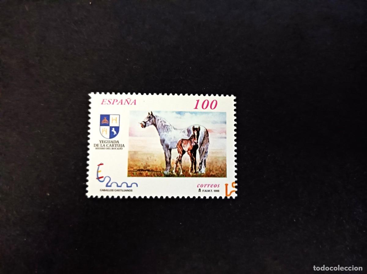 Sellos: Sello Nuevo. Exposicion Mundial filatelia Espa&ntilde;a 2000. 29 de Diciembre 1998. Edifil 3611A .