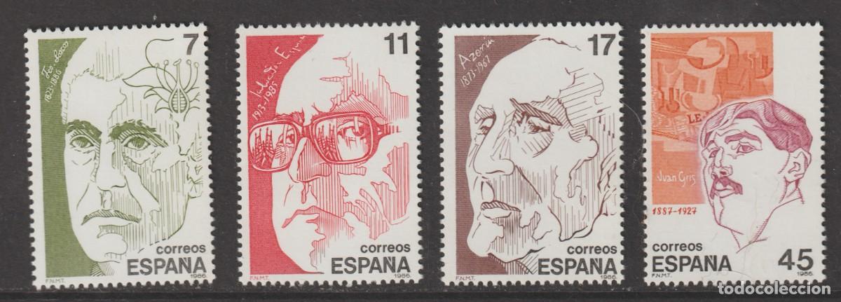 Sellos: Espa&ntilde;a Spain 1986 - Edifil 2853/2856 mnh**