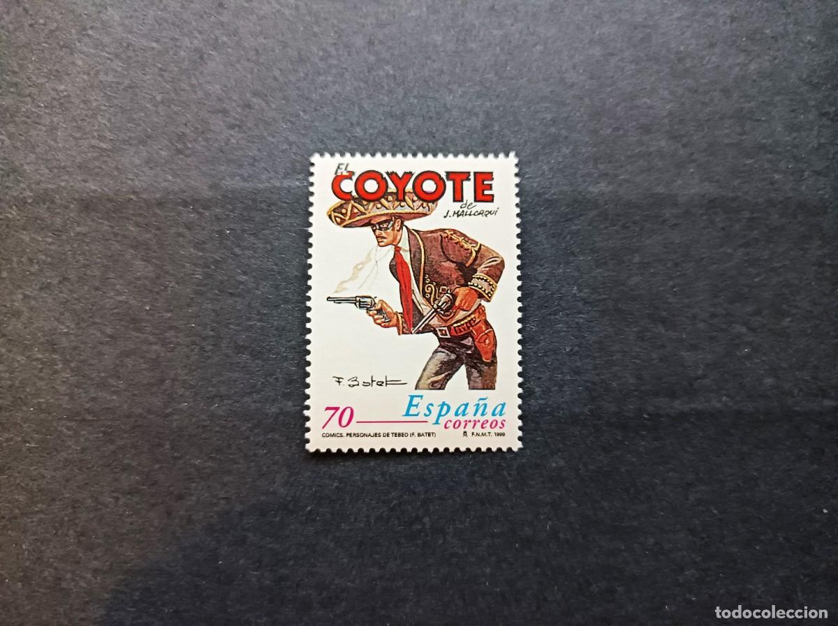 Sellos: Sello nuevo. Comics. El Coyote. 11 de Junio de 1999. Edifil 3646.