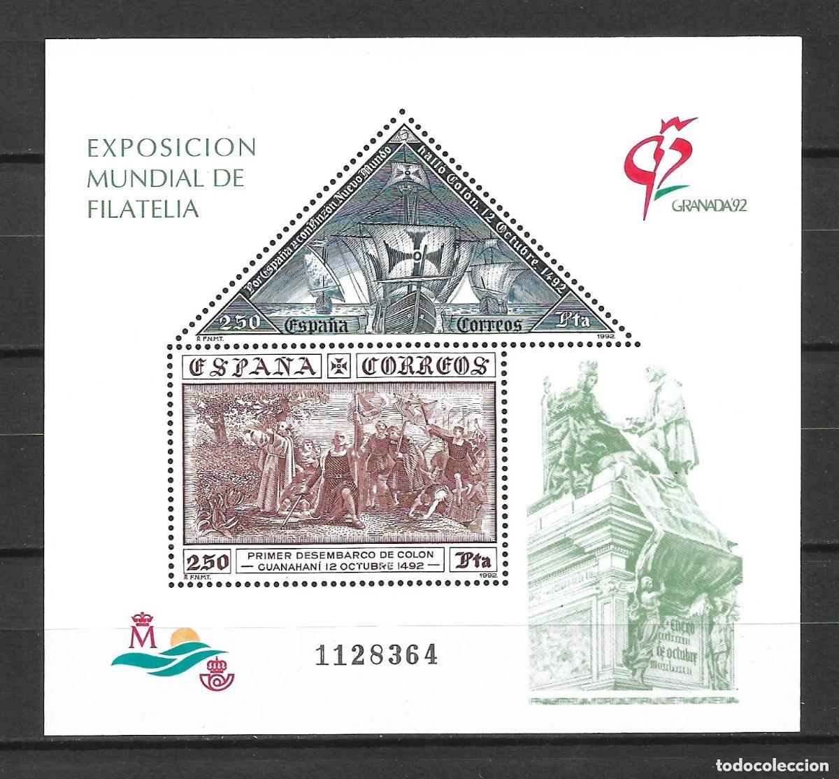 Sellos: espa&ntilde;a 1992 edifil 3195 ** mnh - 31/14