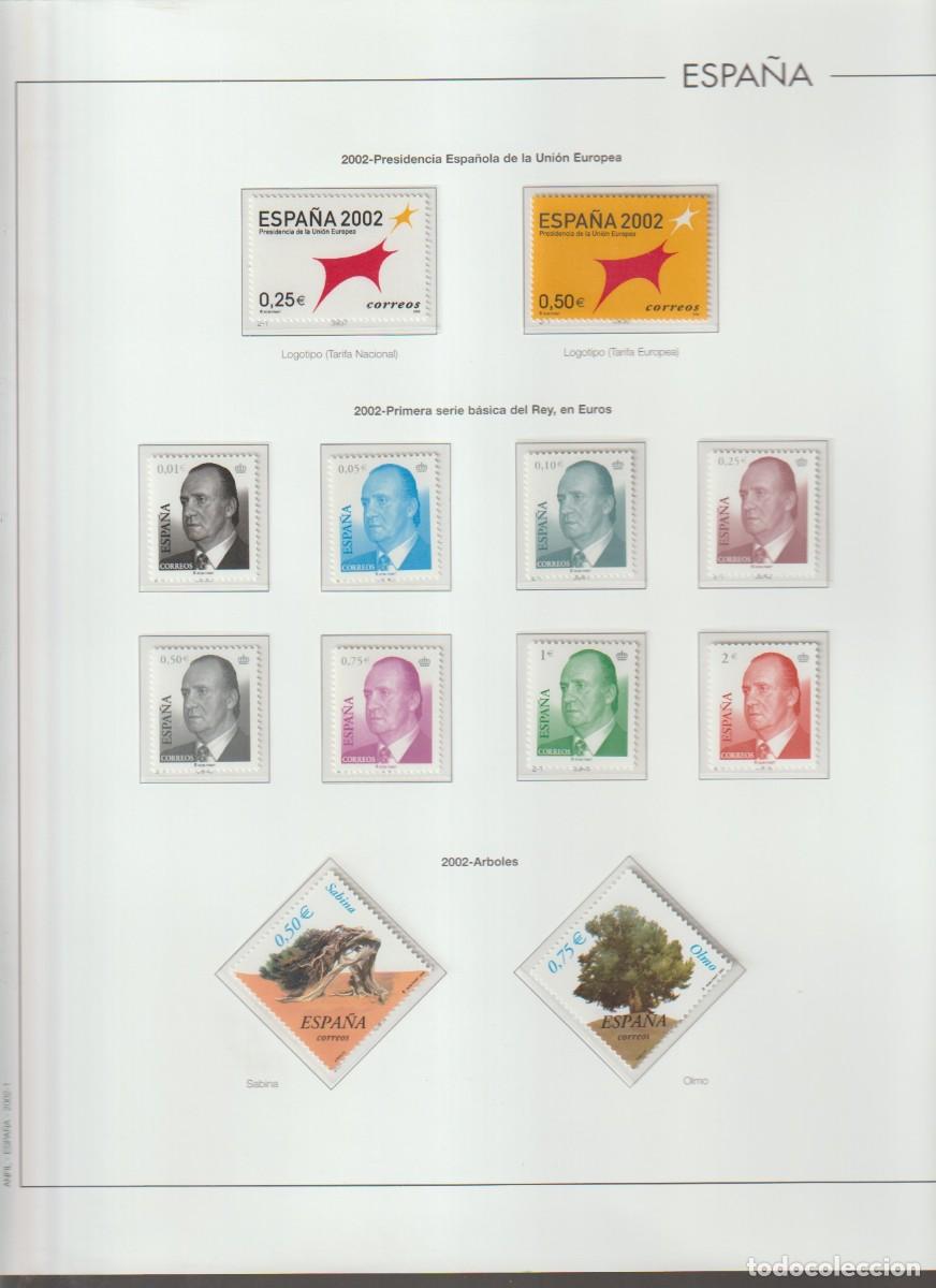 Sellos: Espa&ntilde;a Spain 2002 - A&ntilde;o completo con todos los sellos, hb y sellos procedentes de hb mnh**