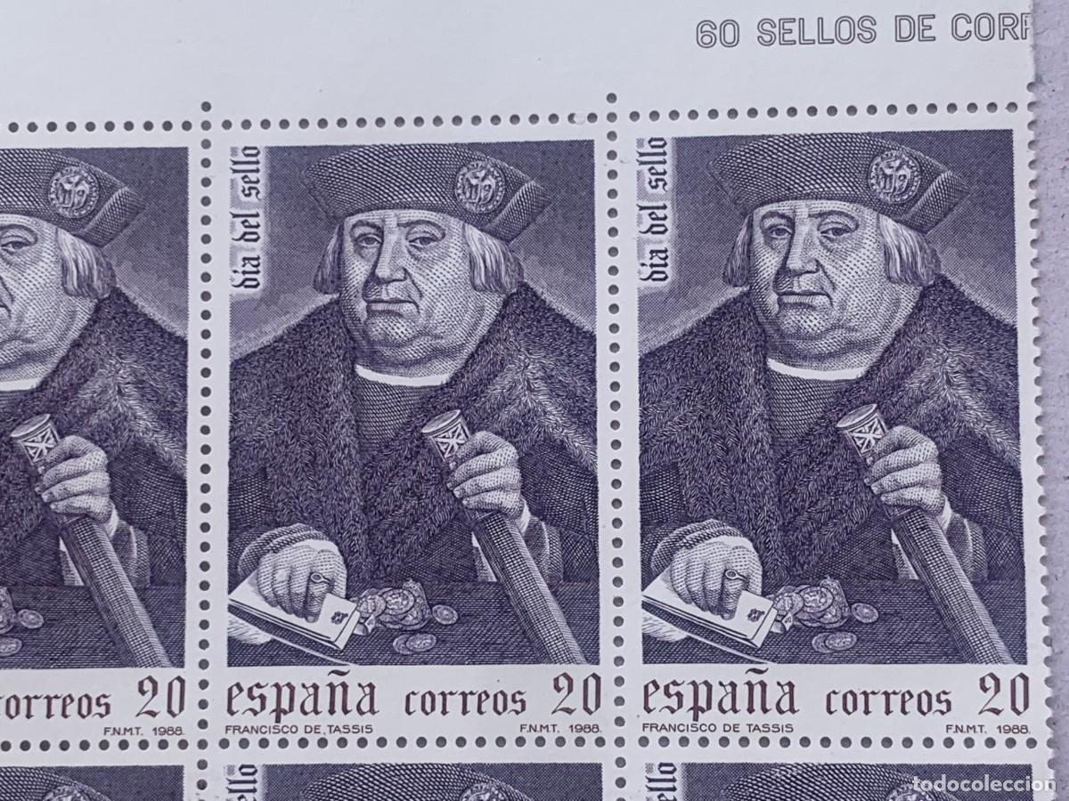 Sellos: Dia del Sello espa&ntilde;a 1988