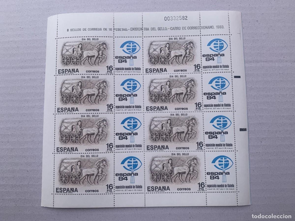 Sellos: &rdquo;Carro de Correo Romano 1983&rdquo; Emisi&oacute;n del sello 16 pts