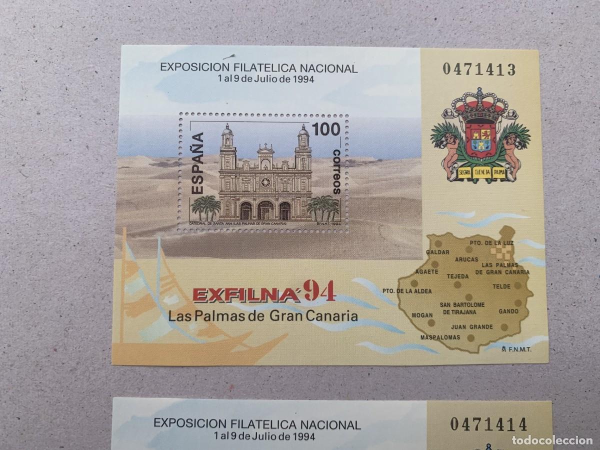 Sellos: &rdquo;Expofilna Las Palmas de Gran Canaria 1994&rdquo; Sellos 100 pts