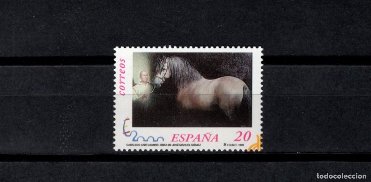 Sellos: Sellos nuevos. Exposici&oacute;n Mundial Filatelia. C. Cartujanos. 3 Noviembre 1999. Edifil 3679.