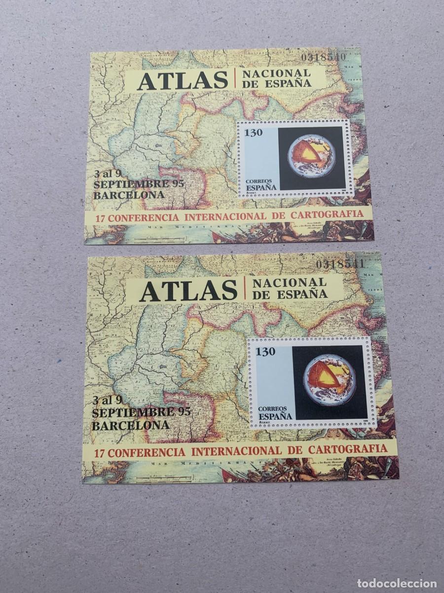 Sellos: Sello-Bloque recordatorio de Antiguas Murallas de Santiago de Compostela 1993- 100pts