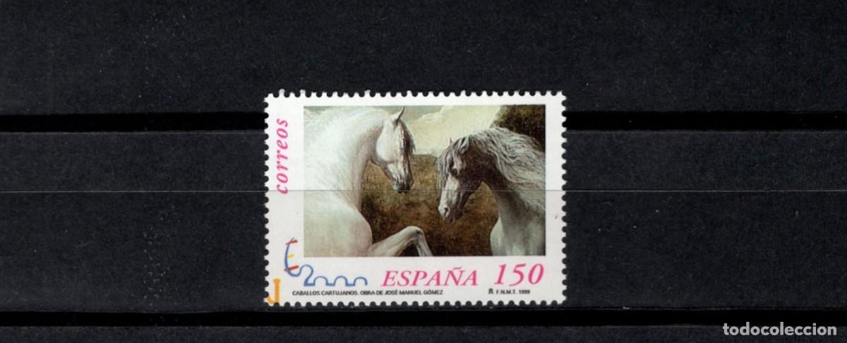 Sellos: Sellos nuevos. Exposici&oacute;n Mundial Filatelia. C. Cartujanos. 3 Noviembre 1999. Edifil 3683.