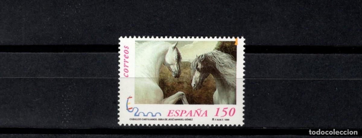 Sellos: Sellos nuevos. Exposici&oacute;n Mundial Filatelia. C. Cartujanos. 3 Noviembre 1999. Edifil 3683A.