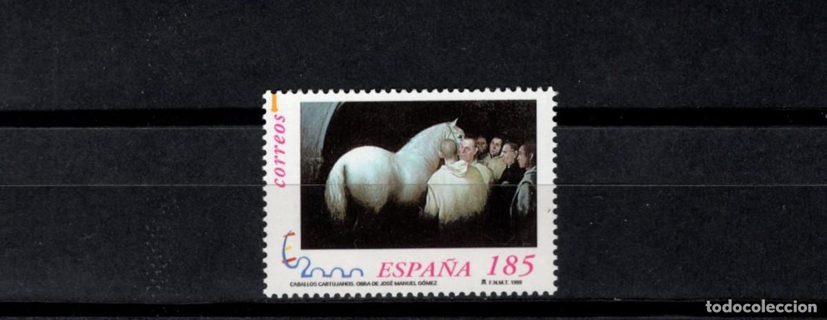 Sellos: Sellos nuevos. Exposici&oacute;n Mundial Filatelia. C. Cartujanos. 3 Noviembre 1999. Edifil 3684.