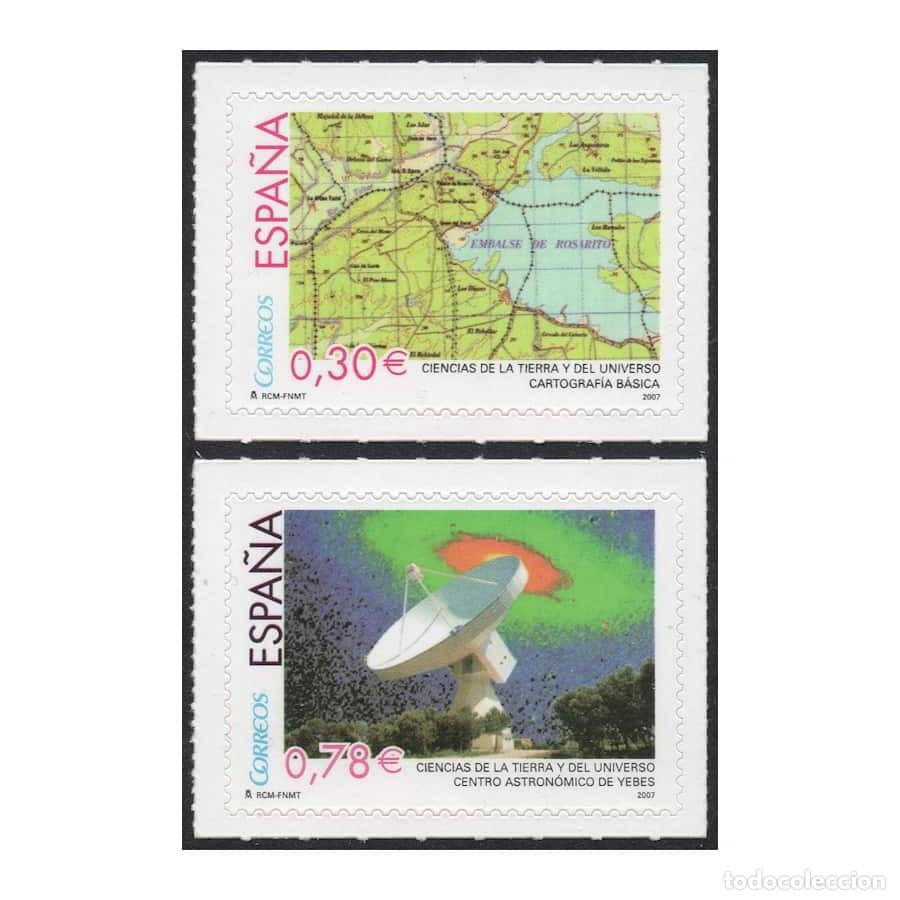 Sellos: Espa&ntilde;a 2007 [SLL] Serie Ciencias de la Tierra y del Universo (MNH)