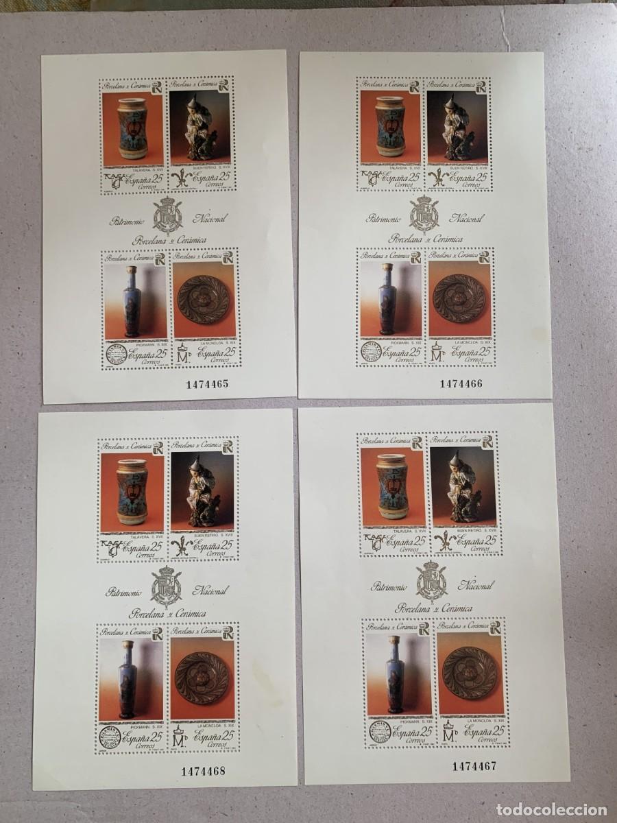 Briefmarken: Porcelana y cer&aacute;mica Patrimonio Nacional 1991 25cts/ud