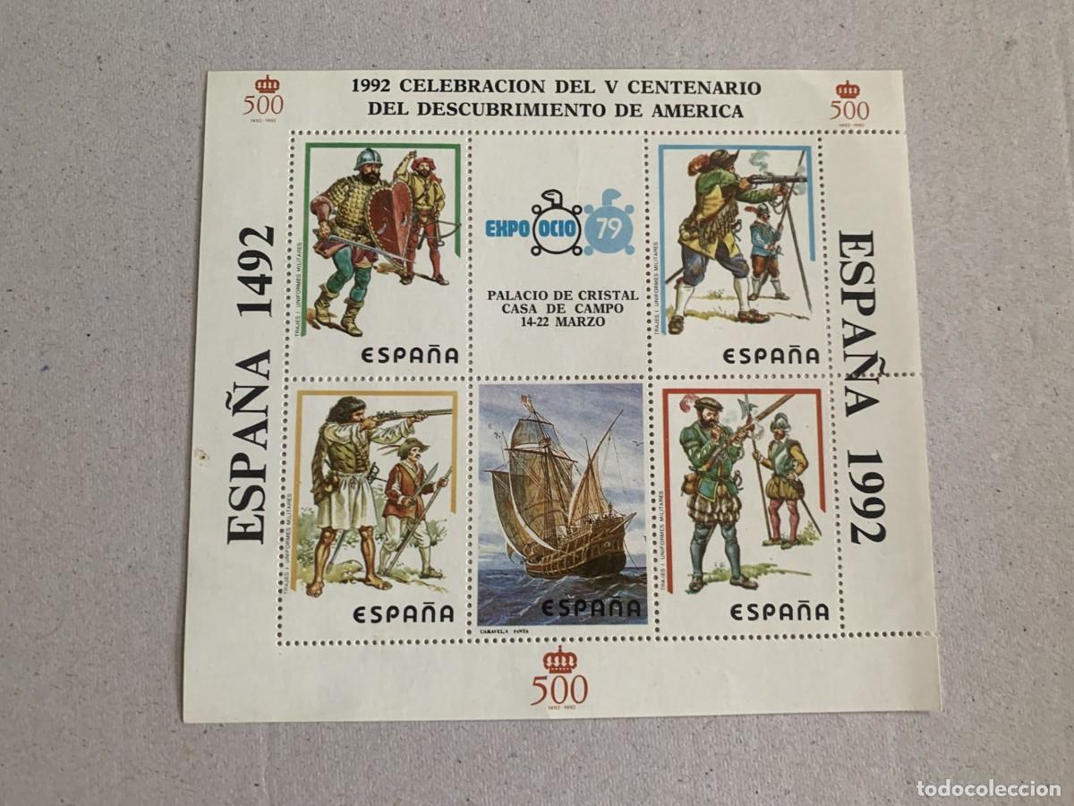 Sellos: Descubrimiento de Am&eacute;rica Celebraci&oacute;n quinto Aniversario 1992