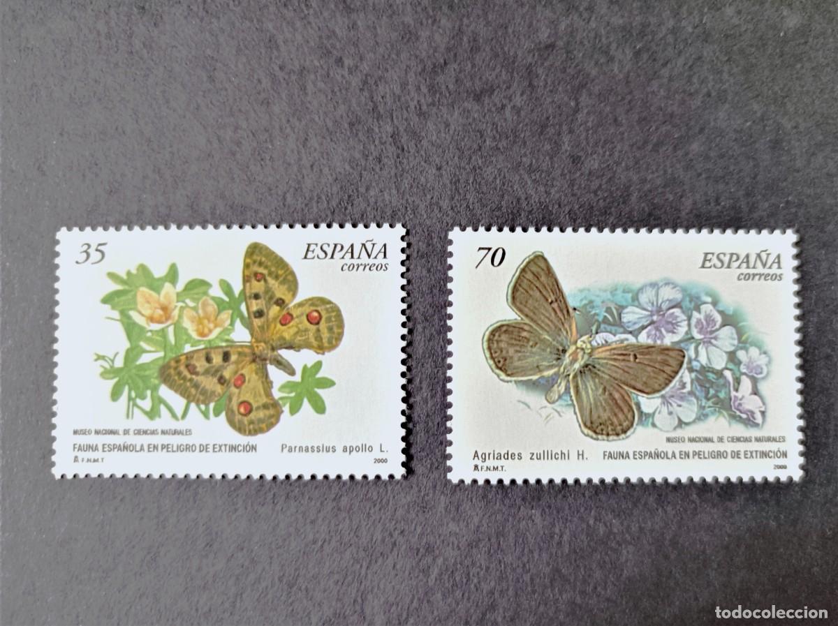 Sellos: Sellos nuevos. Fauna Espa&ntilde;ola en Extincion. Serie completa. 31 Enero 2000. Edifil 3694/95.