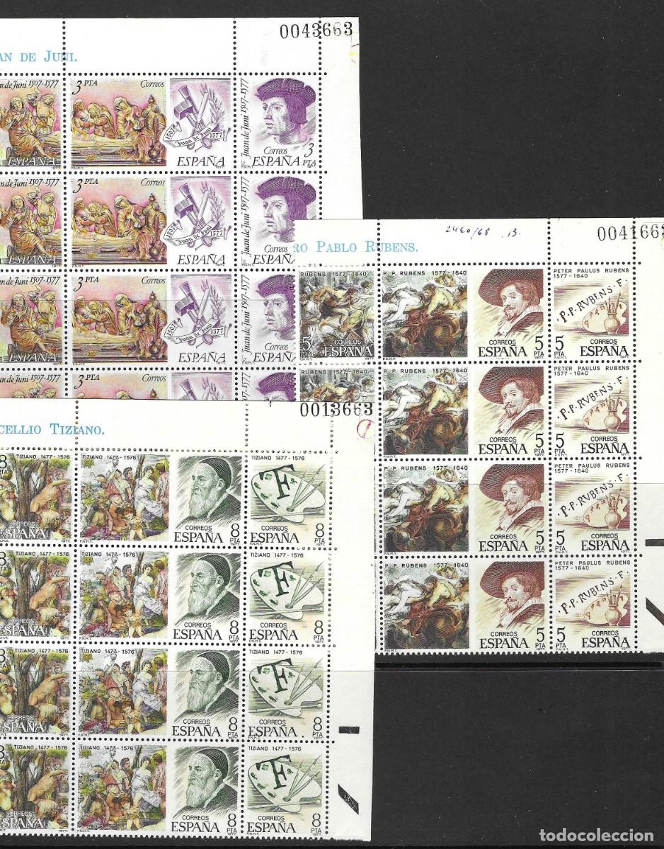 Sellos: Sellos de Espa&ntilde;a A&ntilde;o 1978 Centenarios , Sellos nuevos** en bloque de 4 N&ordm; Edifil 2460/68