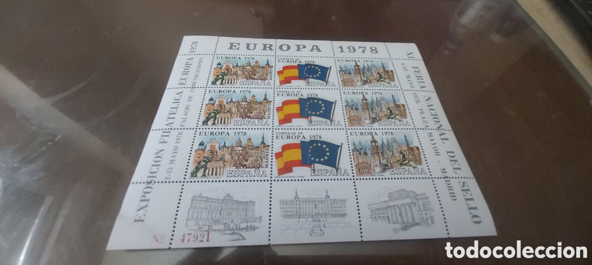 Sellos: Espa&ntilde;a 1978 - Exposici&oacute;n Filat&eacute;lica EUROPA' 78. XI Feria Nacional del Sello - Edifil 60 y 61
