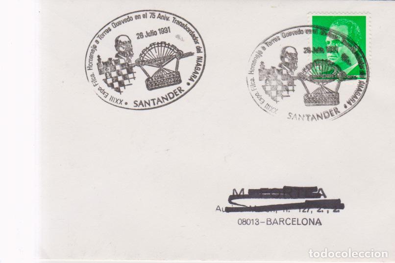 Timbres: 1991 edifil 3004 Homenaje a Torres Quevedo Aniversario Tranbordador de Malaga (E11077as)